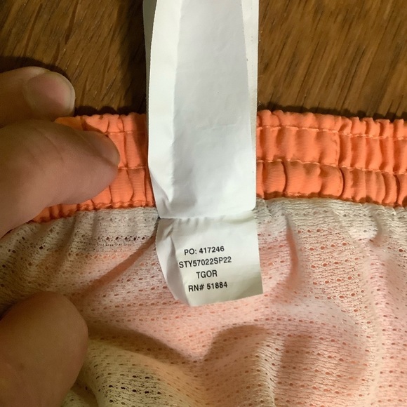 Patagonia Baggies Sz XS Tangerine - Picture 7 of 9